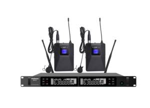 Micrófono inalámbrico profesional UHF X7 True Diversity, de mano, de solapa, para presentaciones en escenario. - Product Image 2