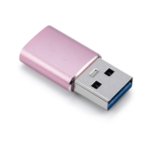 Adaptateur USB 3.0 mâle vers USB Type-C femelle coloré, câble en cuivre pur (2,5 pouces), certifié FCC, universel pour les voyages - Product Image 3