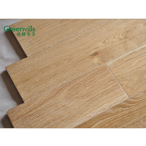Chaud!! Colorez le plancher européen naturel du chêne blanc de la tache 100%, plancher de bois dur d'épaisseur de 18mm + <span class=keywords><strong>parquet</strong></span> - Product Image 3