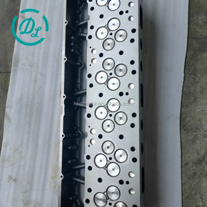 EexcavaStart Cylinder Head <b>Assembly</b> for C12 <b>Engine</b> 1482144 Loaded with Valves - Product Image 4