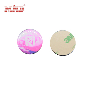 สติกเกอร์ NFC กันน้ำแบบอีพ็อกซี่ ขนาด 25 มม. NTAG 215 สำหรับโทรศัพท์มือถือโซเชียลมีเดีย พร้อมพิมพ์โลโก้ตามสั่ง - Product Image 3