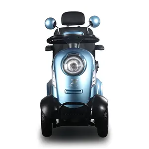 SPRITE-1 2 Seats Electric Scooter Magnetic Brake 20km/h 4 Wheel Mobility Scooter CE for Elderly and Disabled People