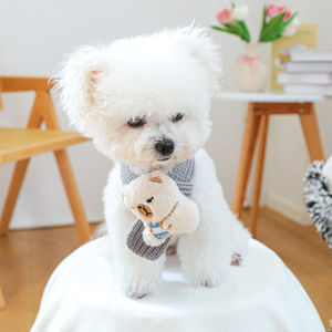 Bufanda para Mascotas PETCIRCLE - Suave, Cómoda, Cálida y de Estilo Básico para Otoño/Invierno para Perros y Gatos - Product Image 4
