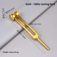 Großhandel Medizinische Klangtherapie Manuelle Musikinstrumente Hörentherapie Aluminium 128/256/512Hz Stimmgabeln Modell LRTF