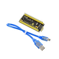 키이스튜디오 나노 V3.0 미니 USB 마이크로 개발 보드 CH340 컨트롤러 ATmega328P-AU 포함 아두이노 메가 2560용