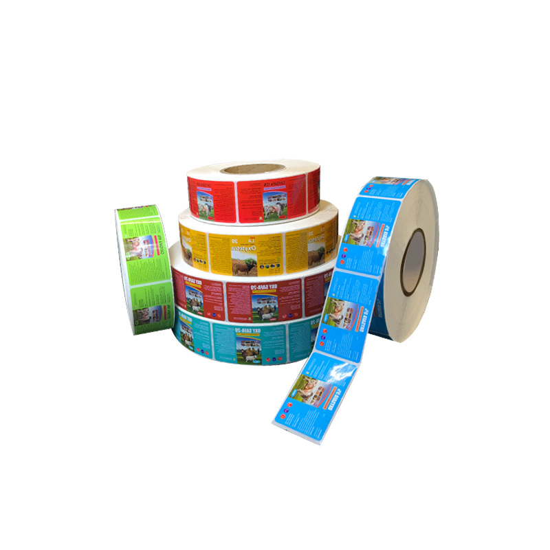 Custom Vinyl Packaging Labels-Professional Factory Manufacture Durable Strong Adhesive Labels for Bottles with Product Info