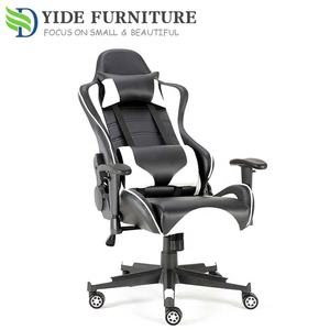 Personalizar logotipo negro de cuero Silla <span class=keywords><strong>Gammer</strong></span> Chaise de Chir Silla con la pierna - Product Image 6