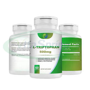 VitaSpring OEM Capsule de mélatonine 5-htp et L-tryptophane Supplément de sommeil en acides aminés en vrac Capsules de tryptophane L-tryptophane - Product Image 3