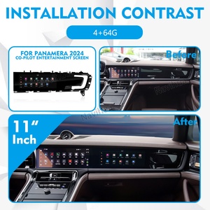 Navihua 11inch Android System Multimedia Radio AutoRadio Automotive Eelectroics Co-pilot Entertainment <b>for</b> Panamera 2024 - Product Image 5