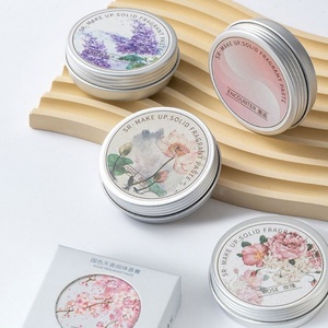 Baume de parfum solide en cire, style floral chinois, longue durée, parfum corporel portable, OEM, pour femme, vente en gros - Product Image 3