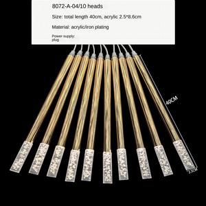 Lámpara de Techo Luminosa para Bodas, 10 Lámparas de Araña, Decoración para Fiestas, Ambiente de Auditorio, Barra de Hierro - Product Image 6