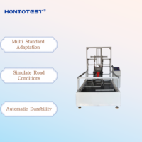 Machine d'essai de durabilité dynamique pour poussette HT-SD, simulateur de conditions routières pour tester la durabilité des roues et du châssis de la poussette