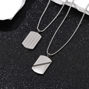 2024 anelli e <span class=keywords><strong>collana</strong></span> da <span class=keywords><strong>uomo</strong></span> di varia forma foglia anelli in titanio CZ pietre che impostano gioielli in titanio - Product Image 3