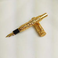 Jinhao — stylo cadeau de luxe, motif colonne ornementale en or, stylo fontaine lourd de luxe, calligraphie, nouveauté, JXC189