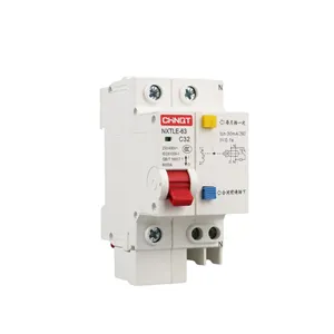 CHNQT HIGH quality longlife time NXTLE-63 RCCB residual operated circuit breaker rcbo 50/60HZ 1p+n 2p 3p 3p+n 4p circuit breaker