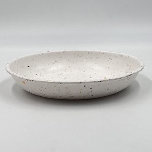 ชามเมลามีนลายจุดขนาด 8.5 นิ้ว จานเมลามีนทรงลึกสำหรับสลัดและพาสต้า - Product Image 1