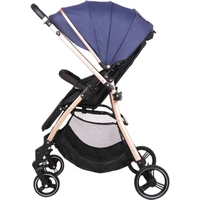 Poussette pliante légère JXB pour bébé, livraison rapide, landau bidirectionnel portable pour l'extérieur
