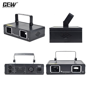 GEVV-proyector de luz láser de 2 cabezales para <span class=keywords><strong>DJ</strong></span>, proyector de rayo RGB para animación, espectáculo de luz para discoteca y Club nocturno - Product Image 6