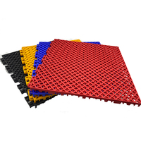 Baldosas de Plástico Profesionales para Canchas de Baloncesto, Sistema de Losetas Encajables para Exteriores, Diseño Moderno para Bádminton, Sistema de Losetas Multiusos