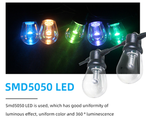 Bombilla LED Inteligente con Filamento, Bombilla LED para Jardín, Exterior, Impermeable - Product Image 5