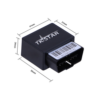 TKSTAR OBDII ITEM 2G 4G TK816 Traqueur GPS de voiture de véhicule Suivi en temps réel Traqueur GPS de voiture pour véhicules Tucks Bus Plate-forme d'application gratuite