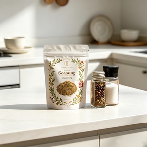Spice Seasoning Small Stand up Pouch <b>Zip</b> Lock Heat Sealable Moisture Proof for Herbs Powder Pepper Salt Food Packaging <b>Bag</b> - Product Image 1