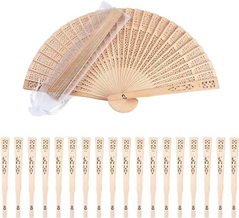 Großhandel China Falt sandelholz Fan Dekoration Hand Fan Falten Retro Holz Hand Fan