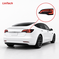 LinTech 1077402-00-G Feu arrière intérieur droit à LED, remplacement OE pour Tesla Model 3 2017-2023