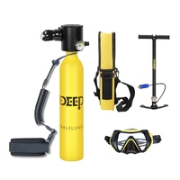 Mini-bouteille de plongée sous-marine de 0,5 L pour oxygène