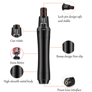 Máquina de maquillaje permanente Ybeauty, pluma de tatuaje eléctrica con longitud de aguja ajustable para tinte de cejas y labios - Product Image 5