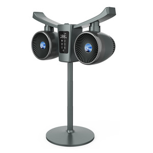 Smart Double Head Air Circulator <b>Fan</b> With Humidifier App Remote Voice Control 13-17.9 In <b>Silent</b> Oscillating Vertical <b>Fan</b> - Product Image 3