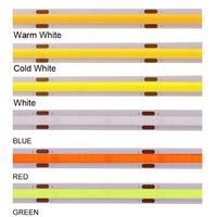 Bande LED COB RGB/RGBIC en gros de haute qualité en stock avec télécommande, indice de protection IP67, intensité variable, garantie de 3 ans