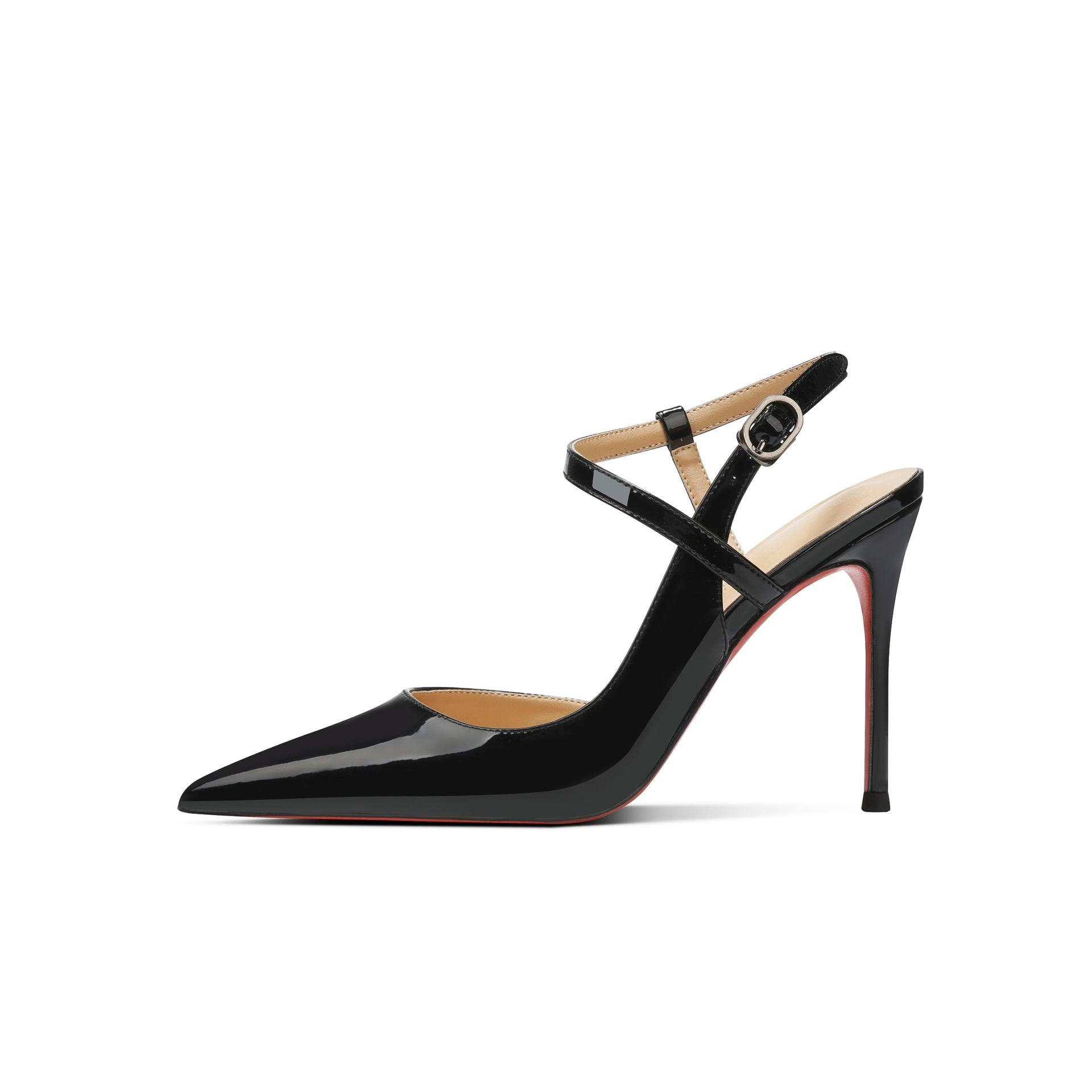 สีดำ หนังแก้ว ขนาด 10 ซม.