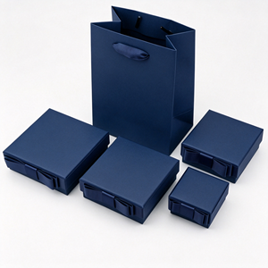 Fashion New Sale Plush Bowknot Jewelry Packaging Pouch and Box Necklace <b>Ring</b> Jewelry <b>Storage</b> Bag - Product Image 2