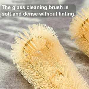 3 Series Plastic <b>Bottle</b> Cleaning Brush Bent Wooden Handle Resin Free Scratch-Free <b>Bottle</b> <b>Cleaner</b> Stainless Steel Tumblers - Product Image 4
