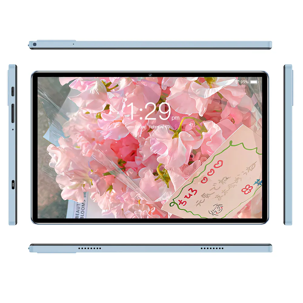 Factory Price Latest 2024 Pad6 Max Android Tablet PC HD Screen Low Power Long Standby Notebook Support Realshort Spotify