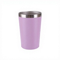 Gobelet isotherme à double paroi en acier inoxydable 304 personnalisé avec logo, 8 oz/12 oz, tasse de voyage anti-fuite, tasse à café