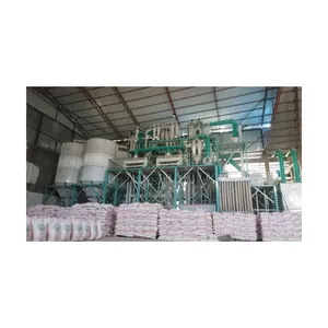 Produtos acabados de alta qualidade 20 toneladas 30 toneladas 50 toneladas 50TPD fresadoras de milho para venda em preços de Uganda