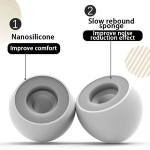 Tapones para los Oídos Inflables de Silicona de Alta Calidad, Reutilizables, Impermeables, con Cancelación de Ruido, Personalizados con Música, para Dormir y Conciertos - Product Image 2