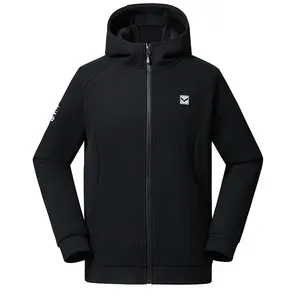 Men's Sweatshirt Full Zip Up Fleece Jacket Warm Coat Hoodie Workout Zip Up Jackets Polar Fleece Knit Long Sleeve Shirt