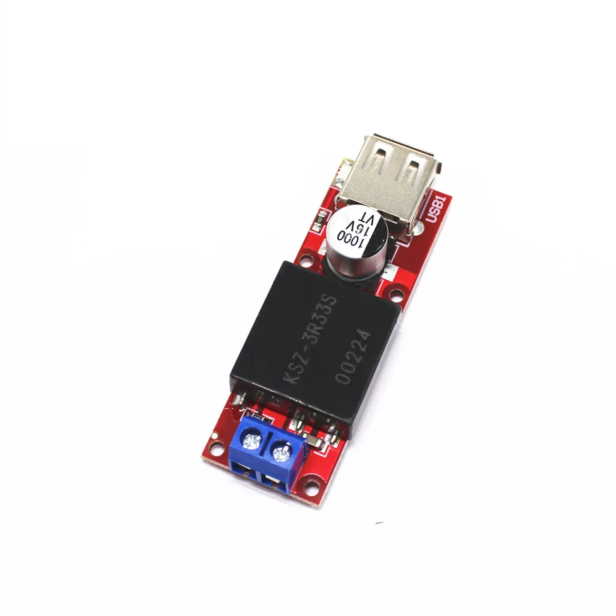 5V USB Output Converter DC 7V-24V To 5V 3A Step-Down Buck KIS3R33S Module KIS-3R33S