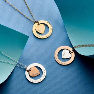 Collana con Ciondolo in Acciaio Inox Personalizzata, Targhetta Incisa con Nome, Logo del Marchio o Messaggio Stampato a Mano - Product Image 6