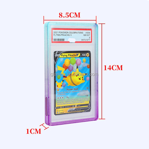 Étui de protection magnétique en silicone acrylique dégradé Tag <span class=keywords><strong>Beckett</strong></span> pour cartes gradées BGS, en métal et aluminium - Product Image 2