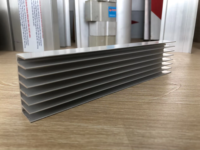 Disipador de calor de aluminio, módulo de disipador de calor grande de alta potencia, aleta enfriadora para placa PCB, placa base LED, refrigeración, radiador de placa trasera GPU
