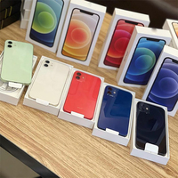 Téléphones mobiles d'occasion en gros, originaux, débloqués, version UE, 99 % neufs, 4 Go de RAM, écran 6,1 pouces, pour 12 Mini, 12, 12 Pro, 12 Pro Max 5G, à bas prix