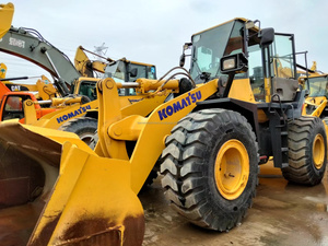 Chargeur frontal KOMATSU WA380-6 d'occasion en état de fonctionnement Chargeur sur pneus d'origine avec noyau de moteur Composants à Shanghai en Chine - Product Image 4