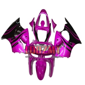 Bodys para <span class=keywords><strong>KAWASAKI</strong></span> <span class=keywords><strong>NINJA</strong></span> ZX 6R 636 6 R 600CC <span class=keywords><strong>600</strong></span> CC <span class=keywords><strong>ZX6R</strong></span> 98 99 36No.79 ZX 6R ZX636 ZX600 Pink Flames ZX-636 1998 <span class=keywords><strong>1999</strong></span> Carenados - Product Image 1