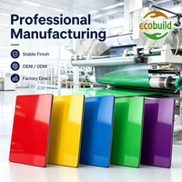 Panneaux composites en aluminium Alucobond 4 mm ACP, diverses couleurs, prix d'usine, revêtement mural extérieur pour bâtiments, panneau composite en aluminium