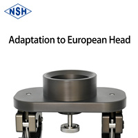 Support de pagaie NSH 42-51 mm avec pince Euro, équipement photographique professionnel, conforme aux normes européennes, en alliage d'aluminium