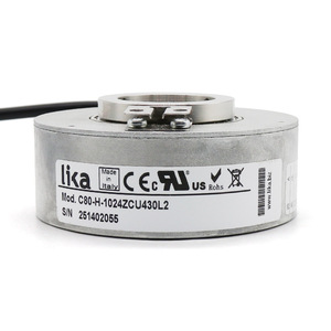 ตัวเข้ารหัสโฟโตอิเล็กทริกแบบเพิ่มค่าค่าได้ Lika รุ่น C80-H-1024ZCU430L2 สายเคเบิลแบบเปิดตรงกลาง - Product Image 2